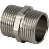 Ниппель латунный никелирован. 3/4" Ш, РТП 25101