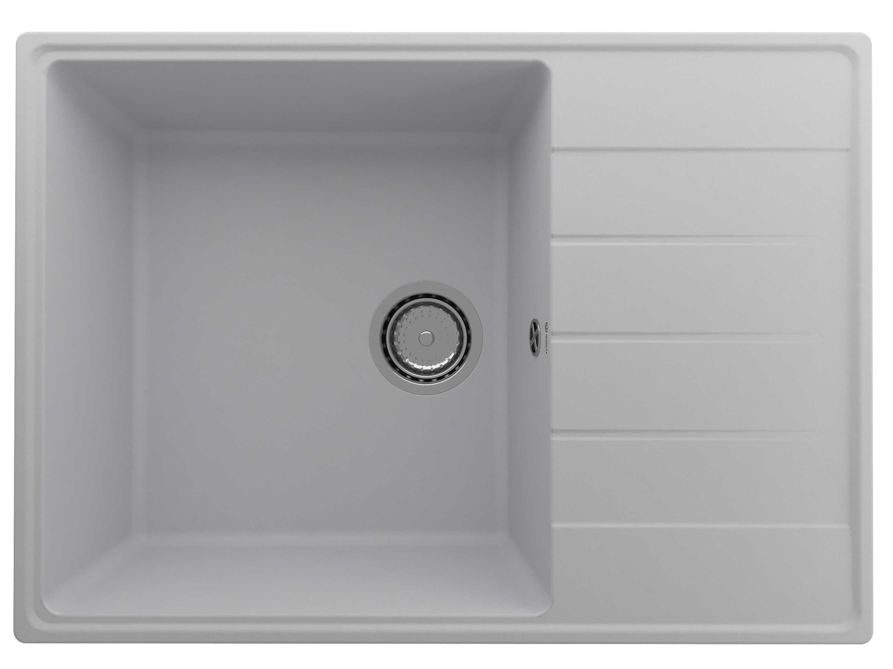 Мойка ULGRAN Quartz 700*500 Prima 700-04 ПЛАТИНА