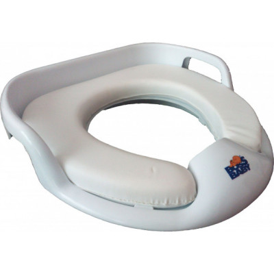 Сиденье-вкладыш детское мягкое Baby boss белое (1/7)