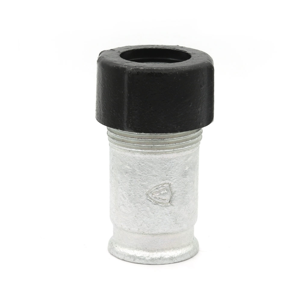 Муфта для соединения стальных и полимерных труб 1" ВН VR2066 ViEiR (5/40)