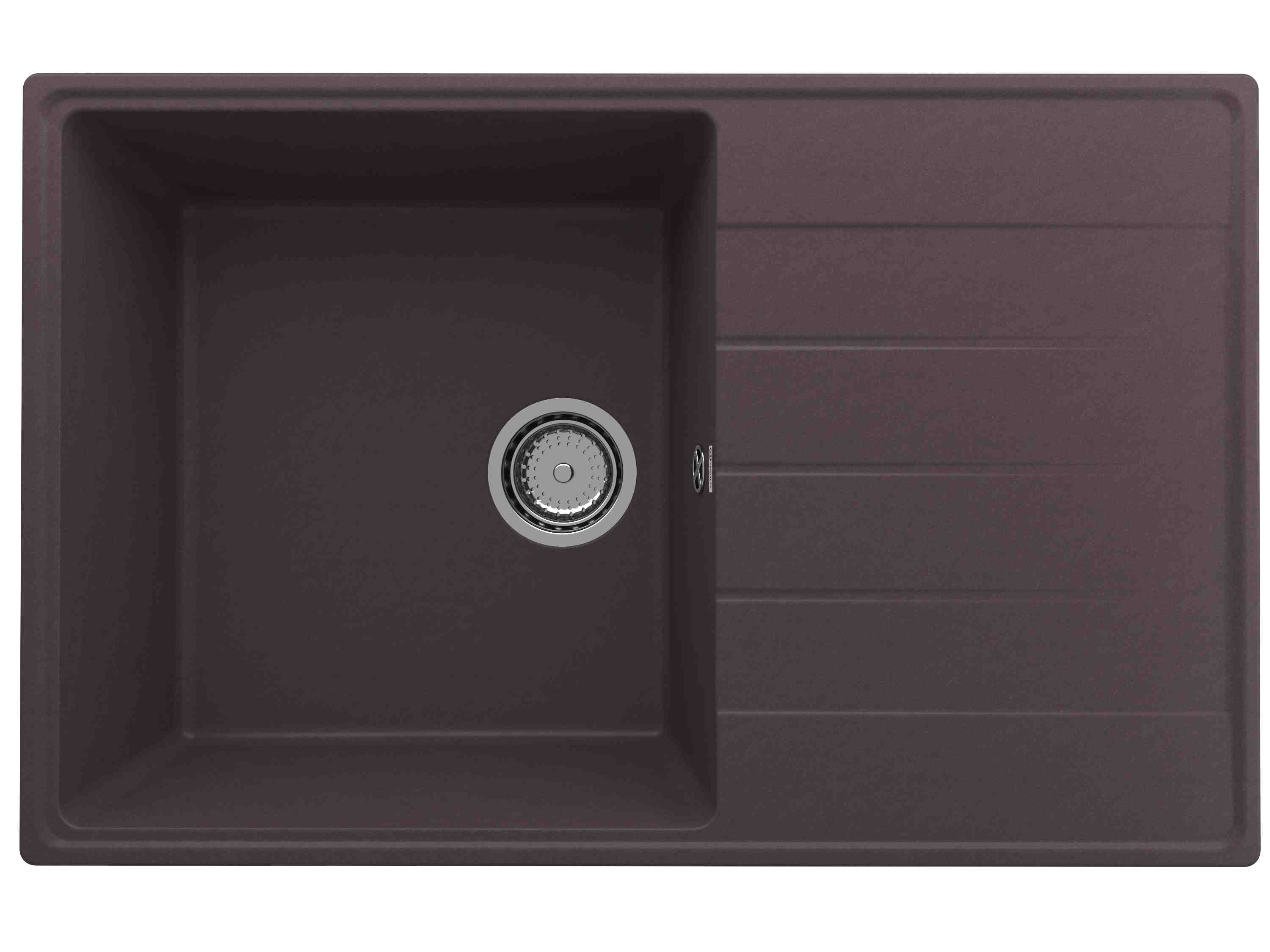Мойка ULGRAN Quartz 780*500 Prima 780-06 ТРЮФЕЛЬ**