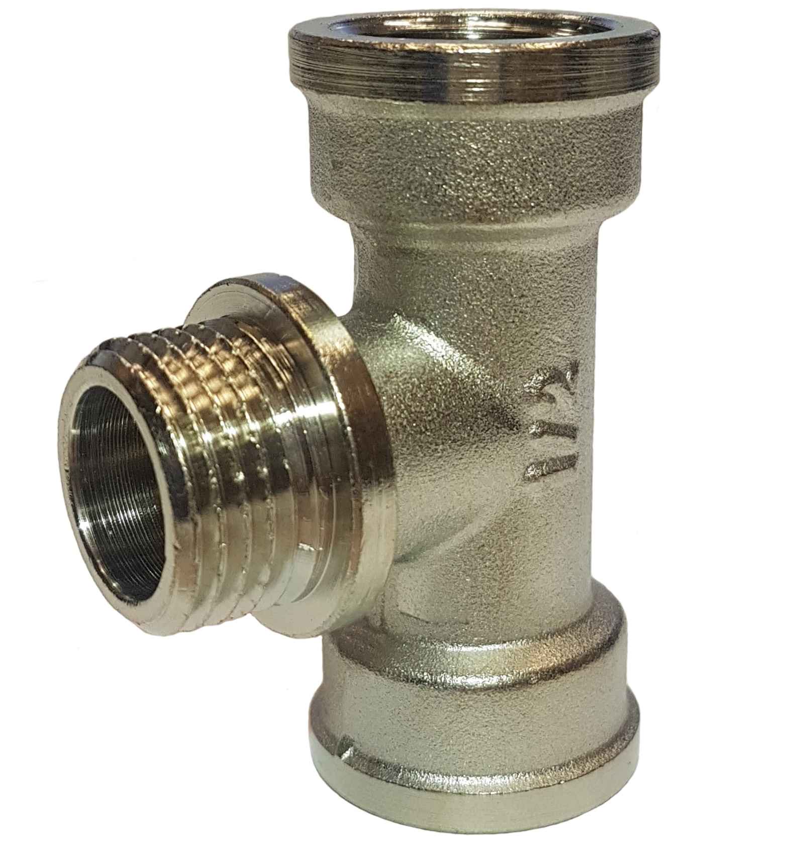 НИКЕЛЬ Тройник переходной  1/2"г-1/2"ш-1/2"г TFHFN333 ViEiR (10/100)