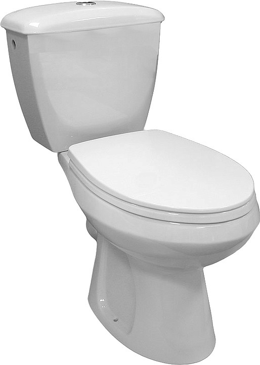 Унитаз-компакт "Элисса -ЭКОНОМ" белый /СТ. Оскол/