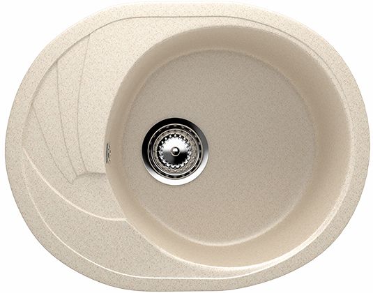 U-403-328 Мойка Ulgran 580*470 мини-овал БЕЖЕВАЯ