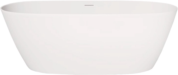 Ванна  отдельностоящая, литой камень Solid Surface LOFO 170x80 ,белый матовый,UM12122