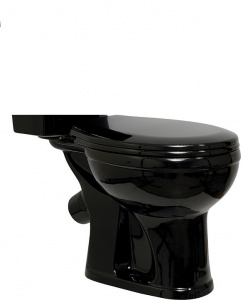 Чаша унитаза "Дора" Черный /Ст. Оскол/