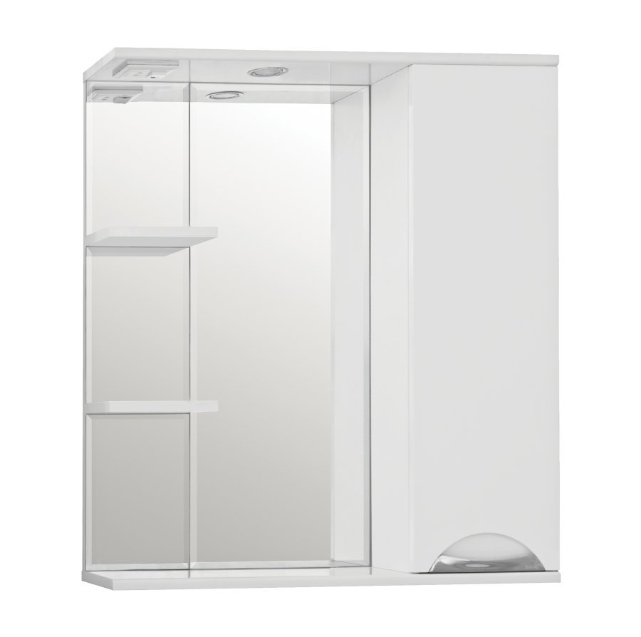 SL Зеркальный шкаф "ЖАСМИН 800/С" с подсветкой