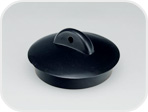 Пробка для ванны черная 5-0001