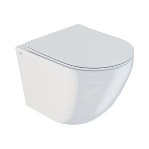 IDDIS Унитаз подвесной безободковый Blanco с сиденьем BLARDSEi25