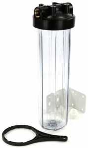 Фильтр колба BB20" с нитяным картриджем прозрачная А98