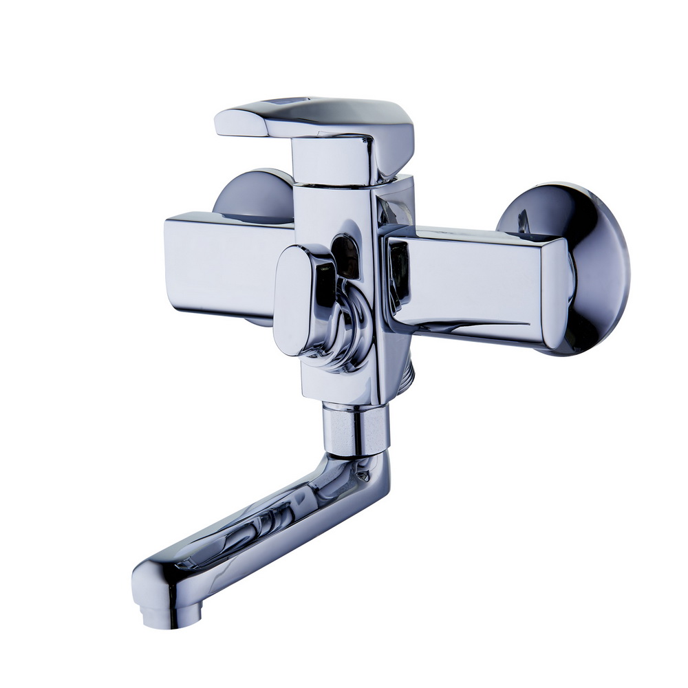 LOF3-A033 G-LAUF  Смеситель д/ванны d35 кор. нос (1/10)