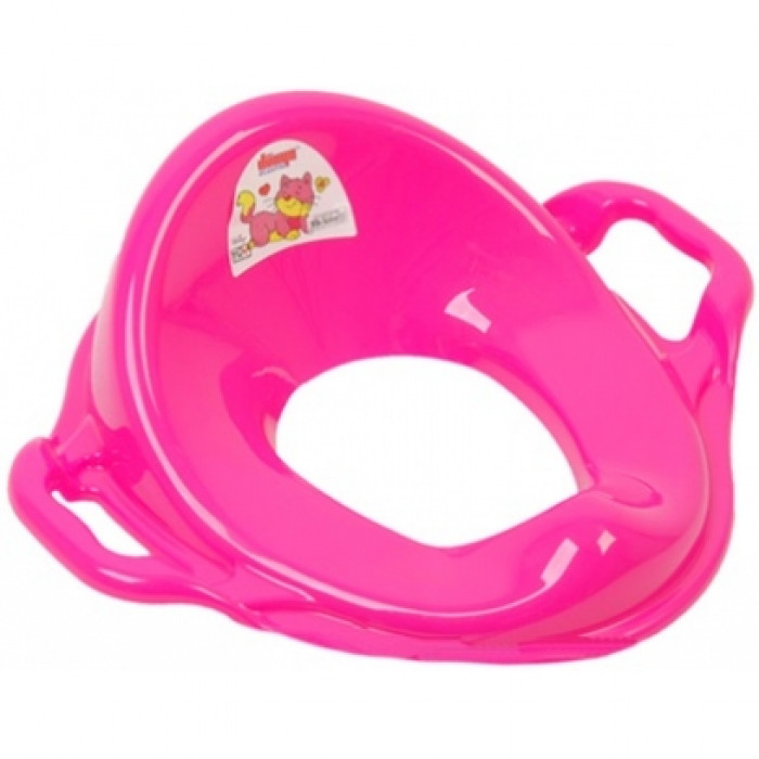 Сиденье-вкладыш детское с ручками пластик МАЛИНА (1/15)