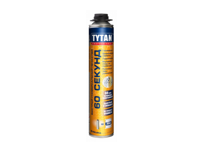 Быстрый пено-клей 60 СЕКУНД Tytan Professional 750мл (под пистолет)