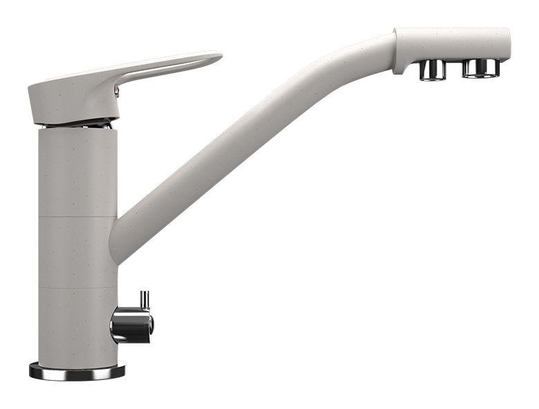 U-010-331 Смеситель Ulgran с фильтром БЕЛЫЙ