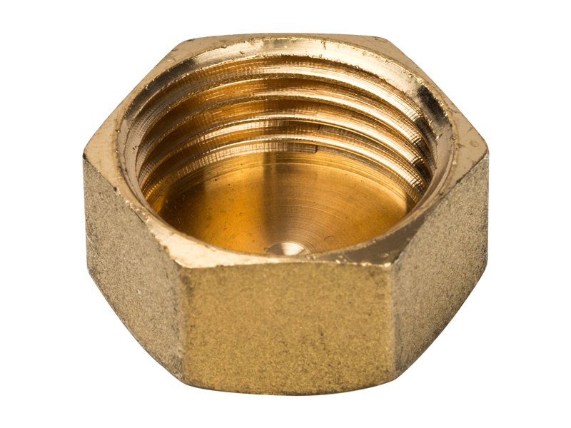 Заглушка GM  1/2"ВР ЛАТУНЬ GMF3 ViEiR (20/600)