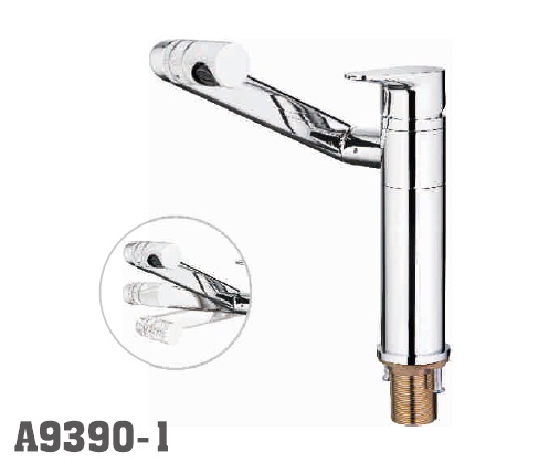 9390-1 Accoona Смеситель для кухни вращяющийся излив 360