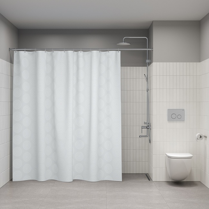 IDDIS Штора для ванной 200*240 полиэстер BD04P24i11