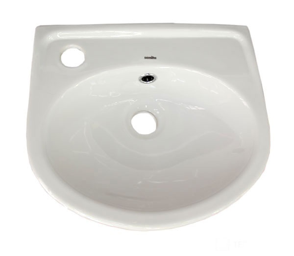 Умывальник мебельный МИНИ Лада 37 ВКСЛ Белый S1 /Sanita/