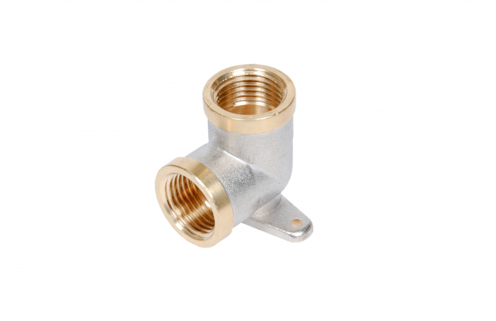 НИКЕЛЬ Угол с креплением 1/2"г LFN03 ViEiR (10/120)