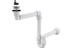 ALCAPLAST AG210511100 Cифон для умывальника экономящий пространство Ø63