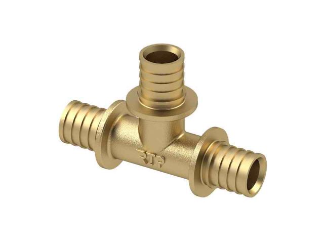 **Тройник аксиальный Ф16 "РТП" 28327