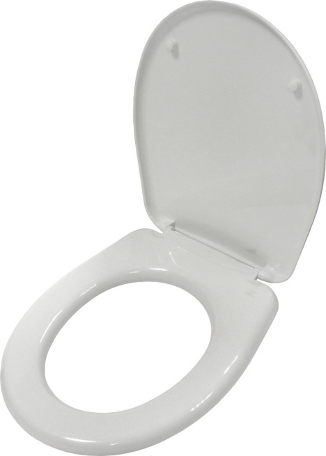 Сиденье для унитаза "Каскада" Белое 