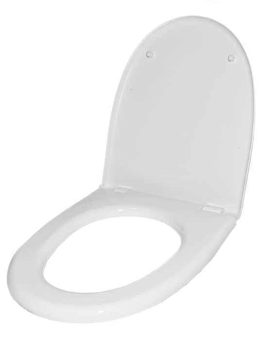 Сиденье для унитаза "Соната" белое 