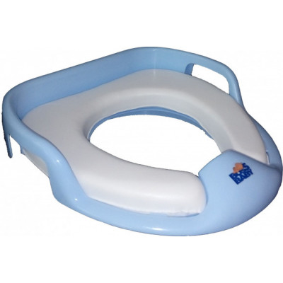 Сиденье-вкладыш детское мягкое Baby boss голубое (1/7)