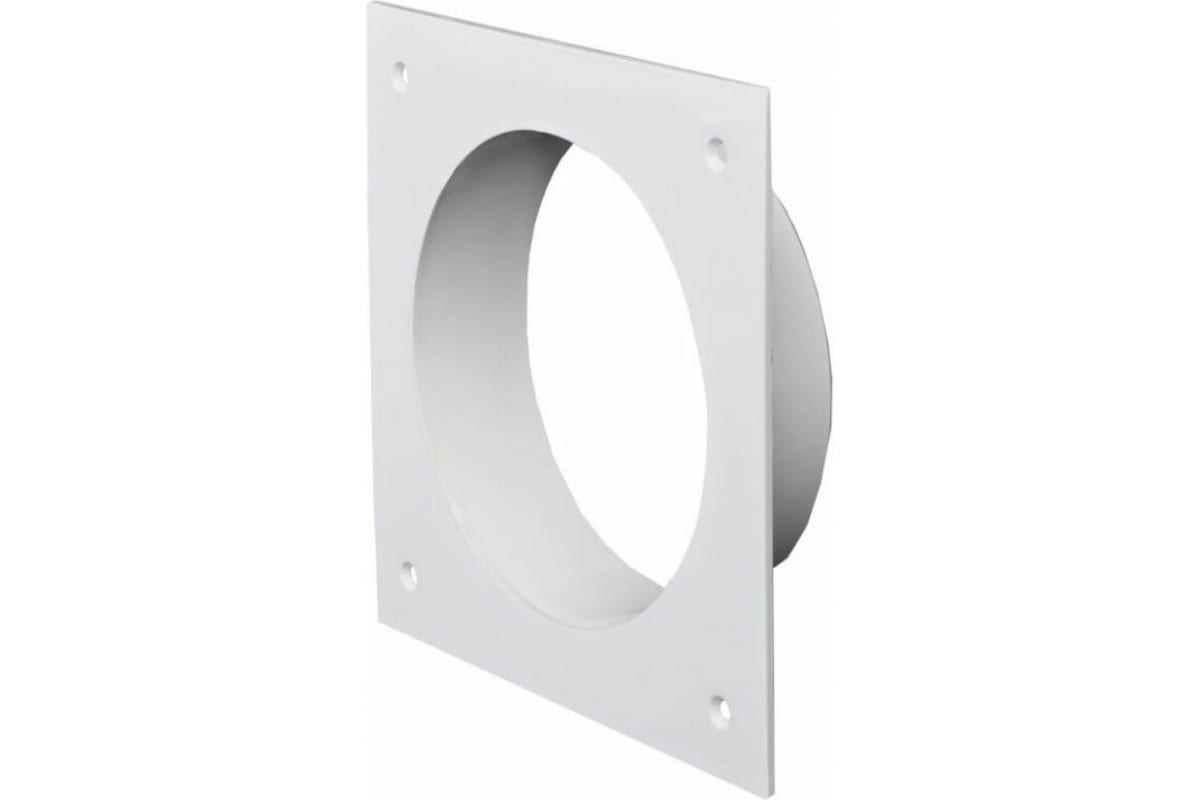 Фланец пласт. для вениляции d100 ЭВЕНТ П100Ф белая