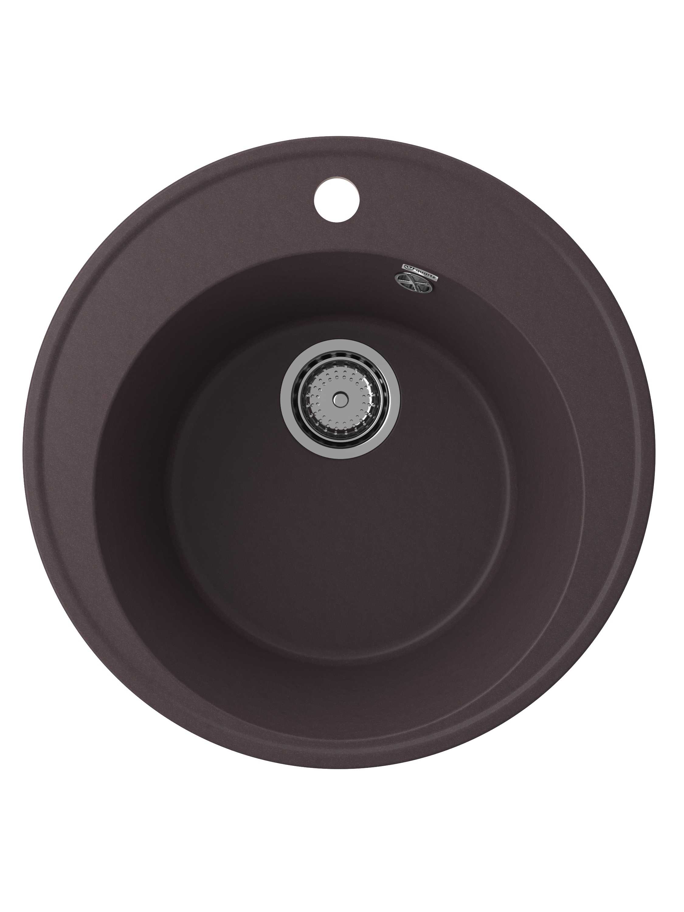 Мойка ULGRAN Quartz  d49 Nora 485-06 ТРЮФЕЛЬ