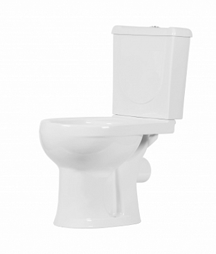 Унитаз-компакт "Ирида" белый Прямой Стандарт /Ст. Оскол/
