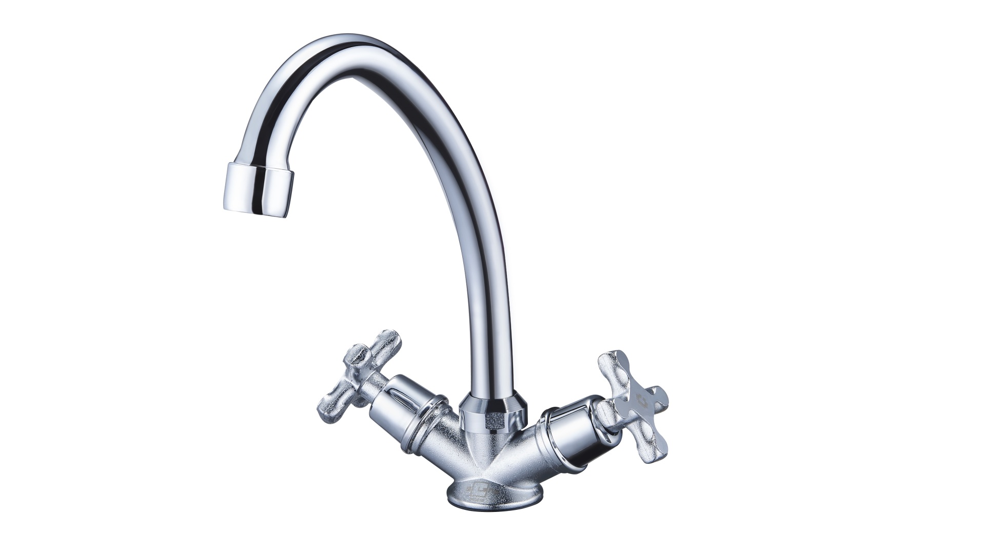 JIK4-A102-A SOLONE Смеситель д/кухни керамика ЭКОНОМ (2/40)