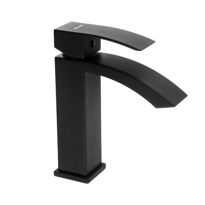 9623F Аccoona Смеситель для умывальника литой 35мм. ЧЕРНЫЙ 