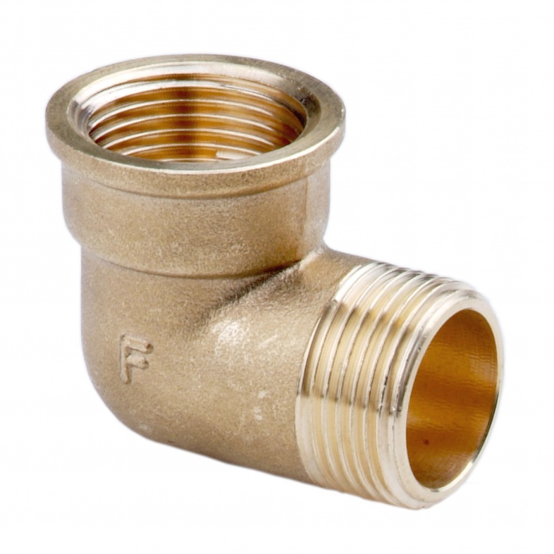 Угол переходной   3/4"ВР-3/4"НР ЛАТУНЬ LFH44 ViEiR (10/100)