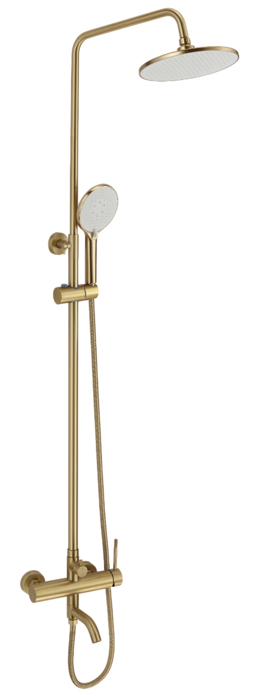 VODA Душевая система, Vessel GOLD Set_3in1,VST250VSLGold