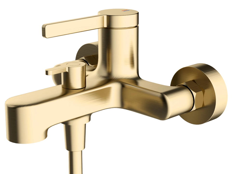 ESKO Смеситель "Sochi Gold" д/ванны, с аксессуарами SC54Gold