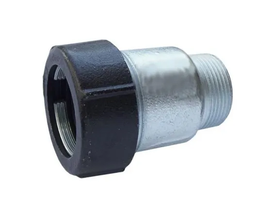 Муфта для соединения стальных и полимерных труб 1"НР VR2067 ViEiR (5/40)