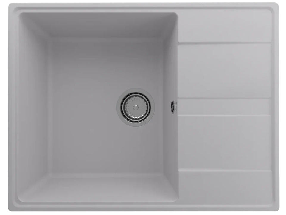 Мойка ULGRAN Quartz 650*500 Prima 650-04 ПЛАТИНА