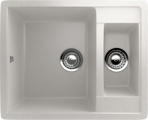 U-106-341 Мойка Ulgran 600*500 1,5 чаши МОЛОКО