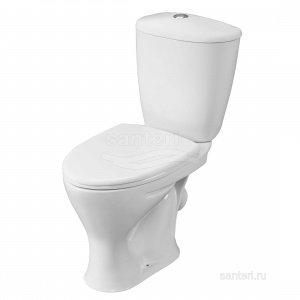 Унитаз-компакт "Версия-Комфорт" 2РА БЕЛЫЙ /Santeri/