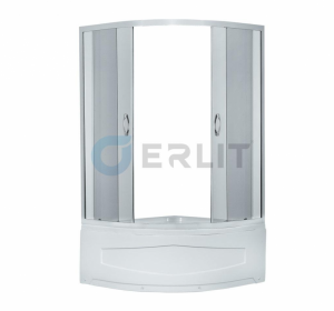 Душ. уголок 90x90x195 ERLIT ER0509T-C4 высокий поддон в комплекте, тонир. стекло
