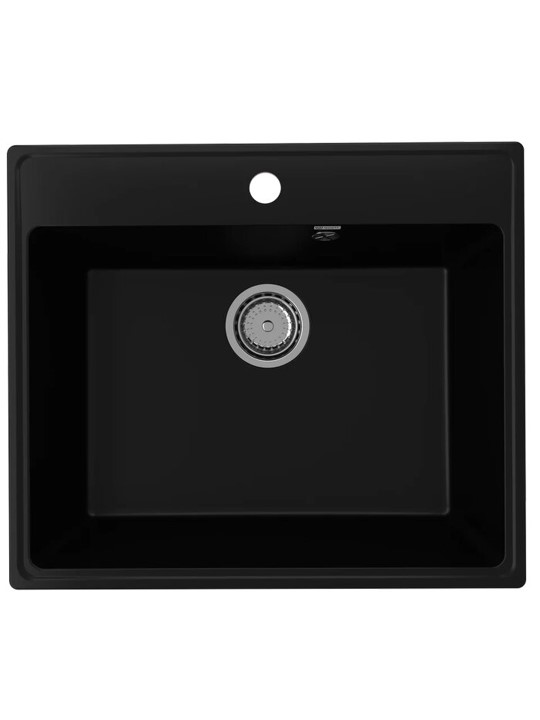 Мойка ULGRAN Quartz 580*500 Forte 580-07 УГОЛЬ
