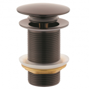 Донный клапан для раковины без перелива ViEiR VER21AG Графит 