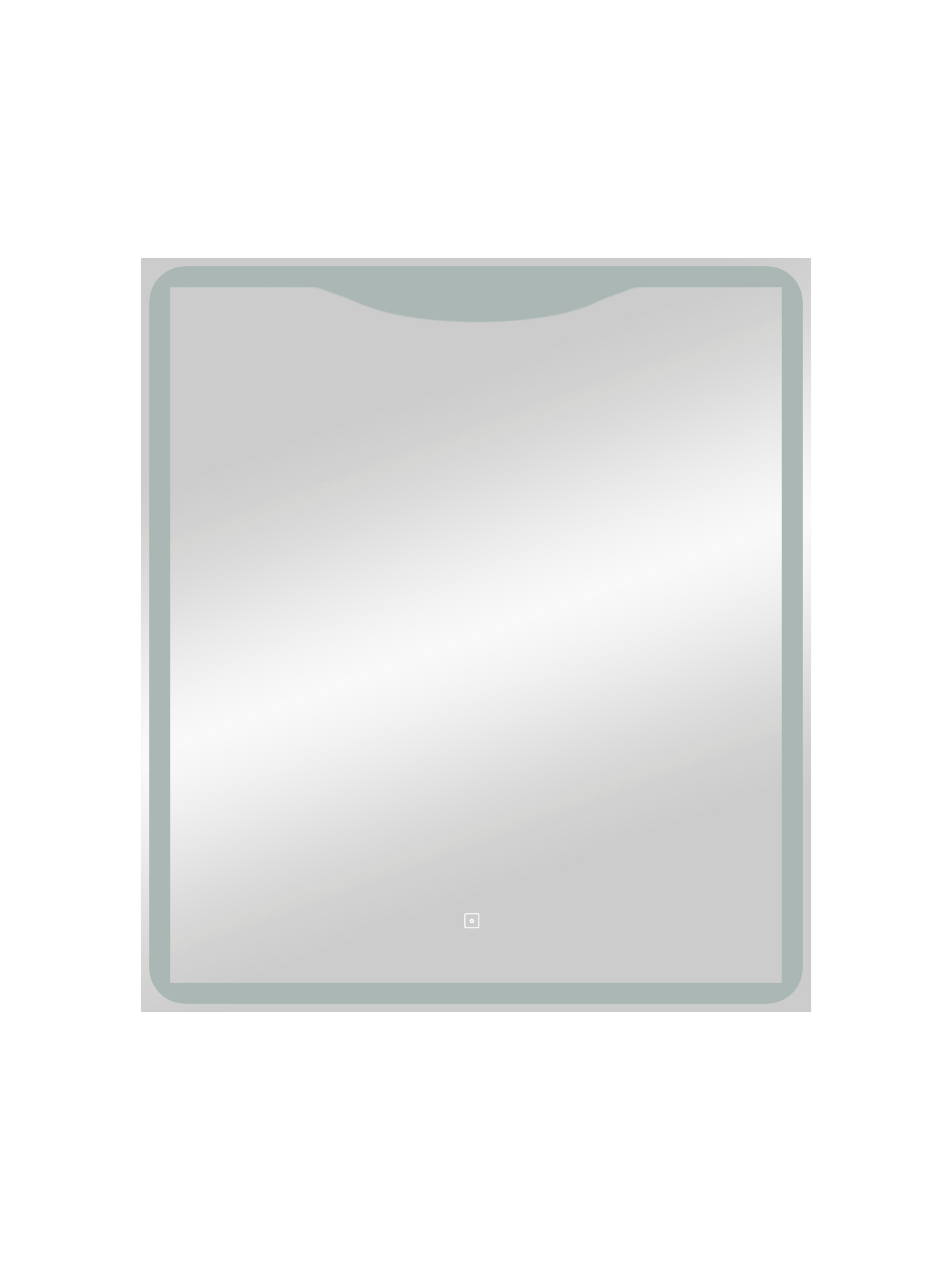 Зеркало с Led-подсв. "Amaze" 800х900 сенсор ЗЛП643