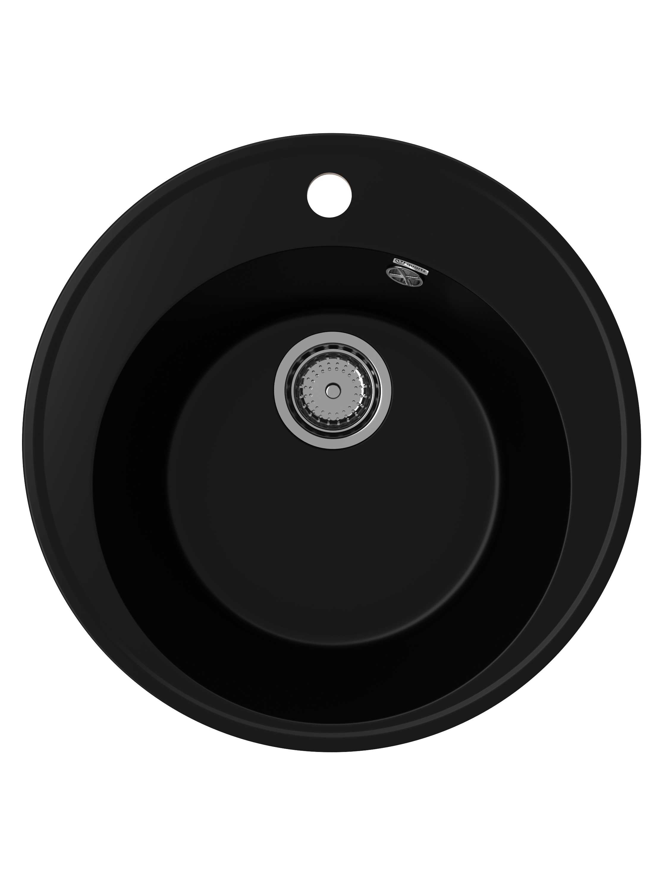 Мойка ULGRAN Quartz  d49 Nora 485-07 УГОЛЬ