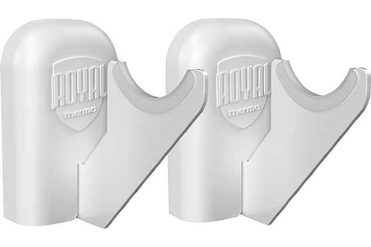 Royal Thermo Design 80 Комплект настенных регулируемых кронштейнов , белые НС-1402582