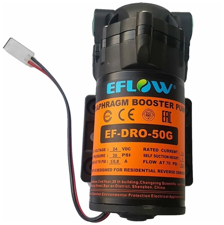 Помпа для системы обратного осмоса EF-DRO-50 GPD 51526