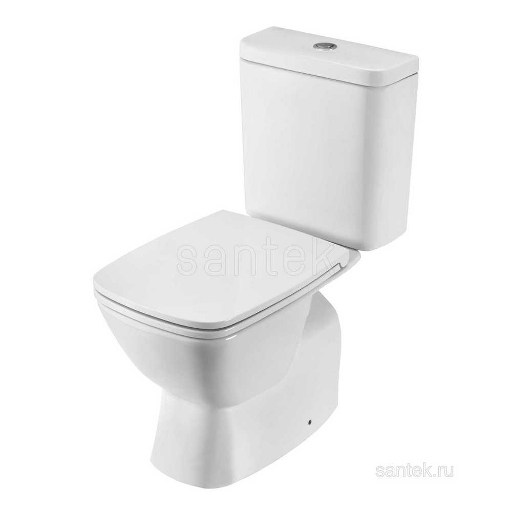 Унитаз компакт "Нео" Rimless ДС SC Slim /Santek/ 1WH302418