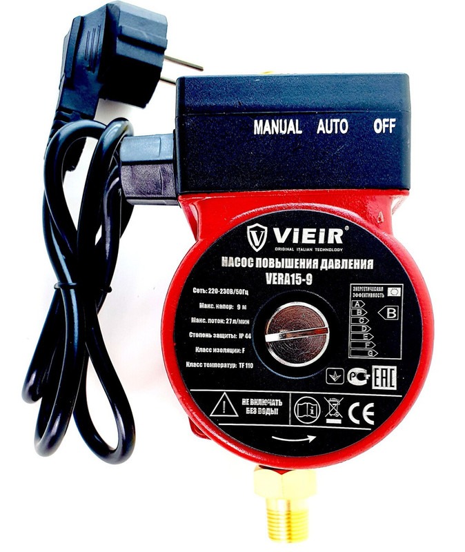 Повышения давления насос VERA15-9 100Вт ViEiR (1/6)