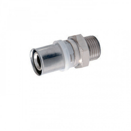 Пресс соединитель S26X1"M  "ViEiR" (75/5шт)